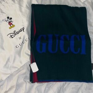 Gucci Scarf w/ Disney theme dust bag